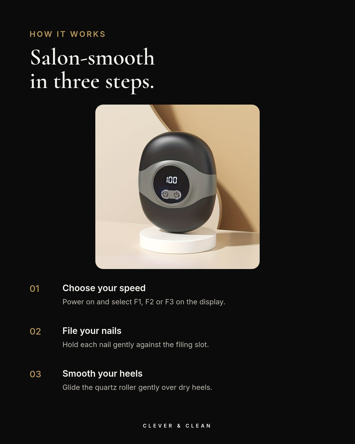 How TidyTrim works in three steps